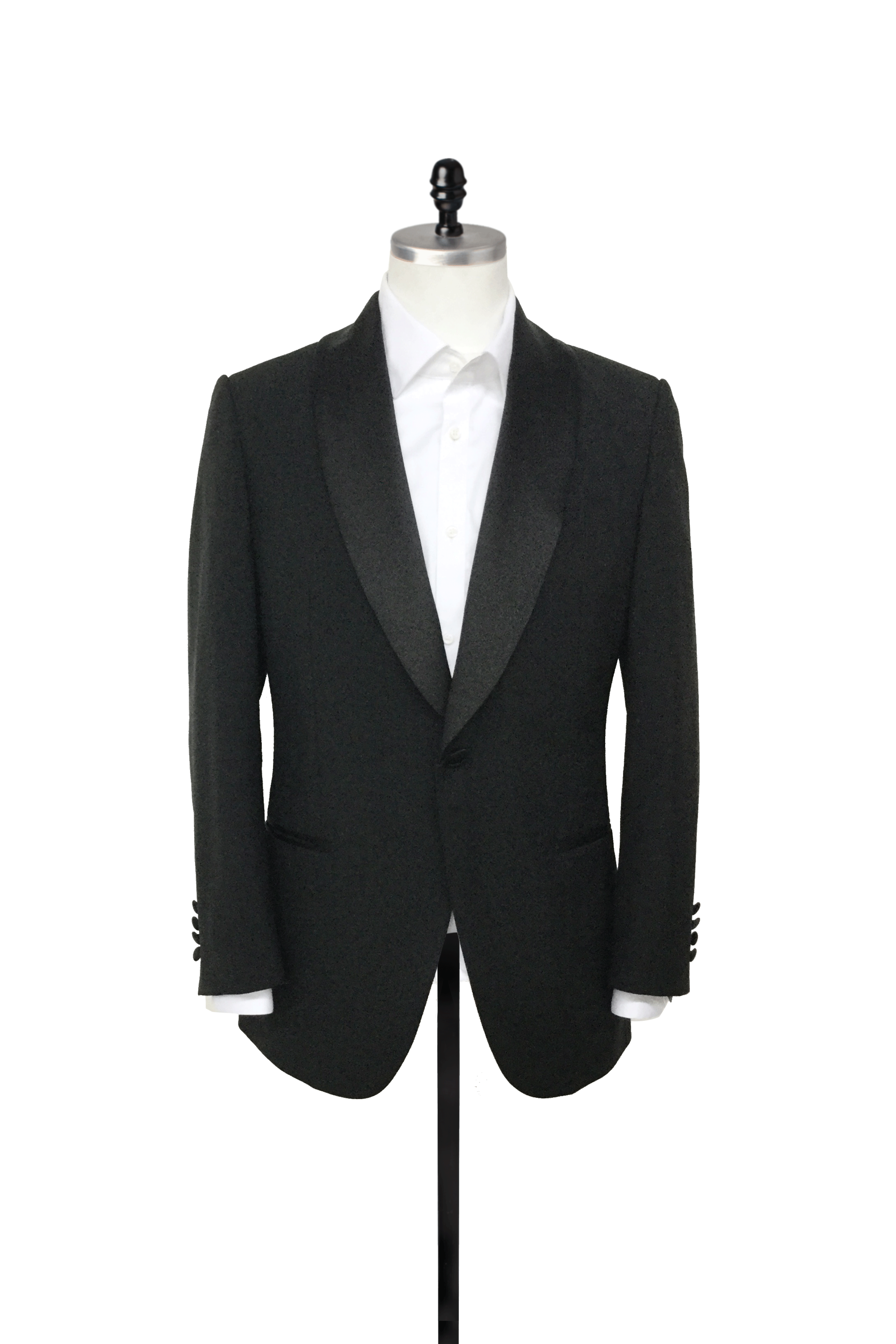 Vitale Barberis Canonico Black Tuxedo Jacket by Knot Standard