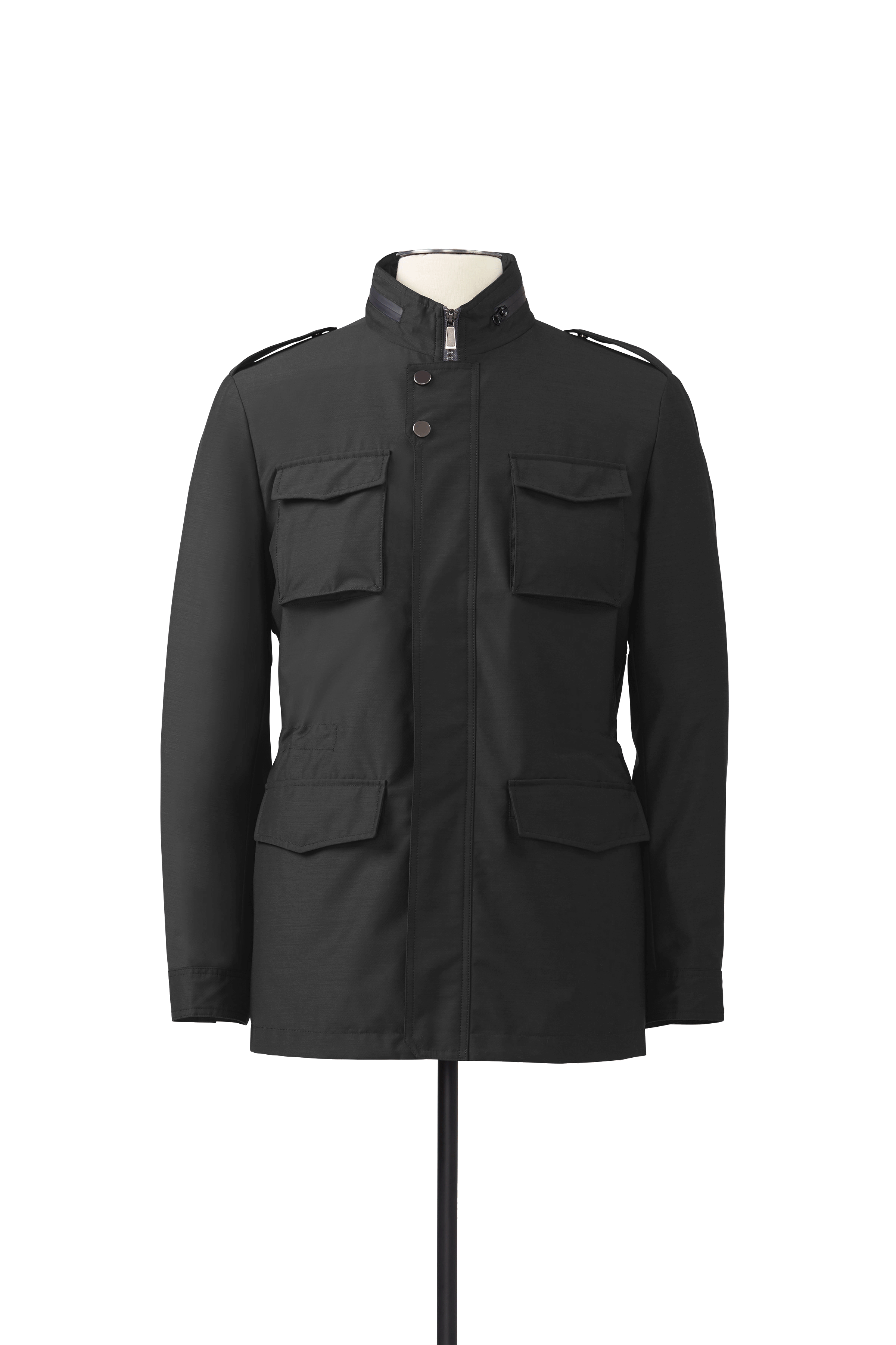 ジャケット Loro Piana Arsa Jacket スパーニャ・ジャケット リネン（麻） / シルク ダークリコリス