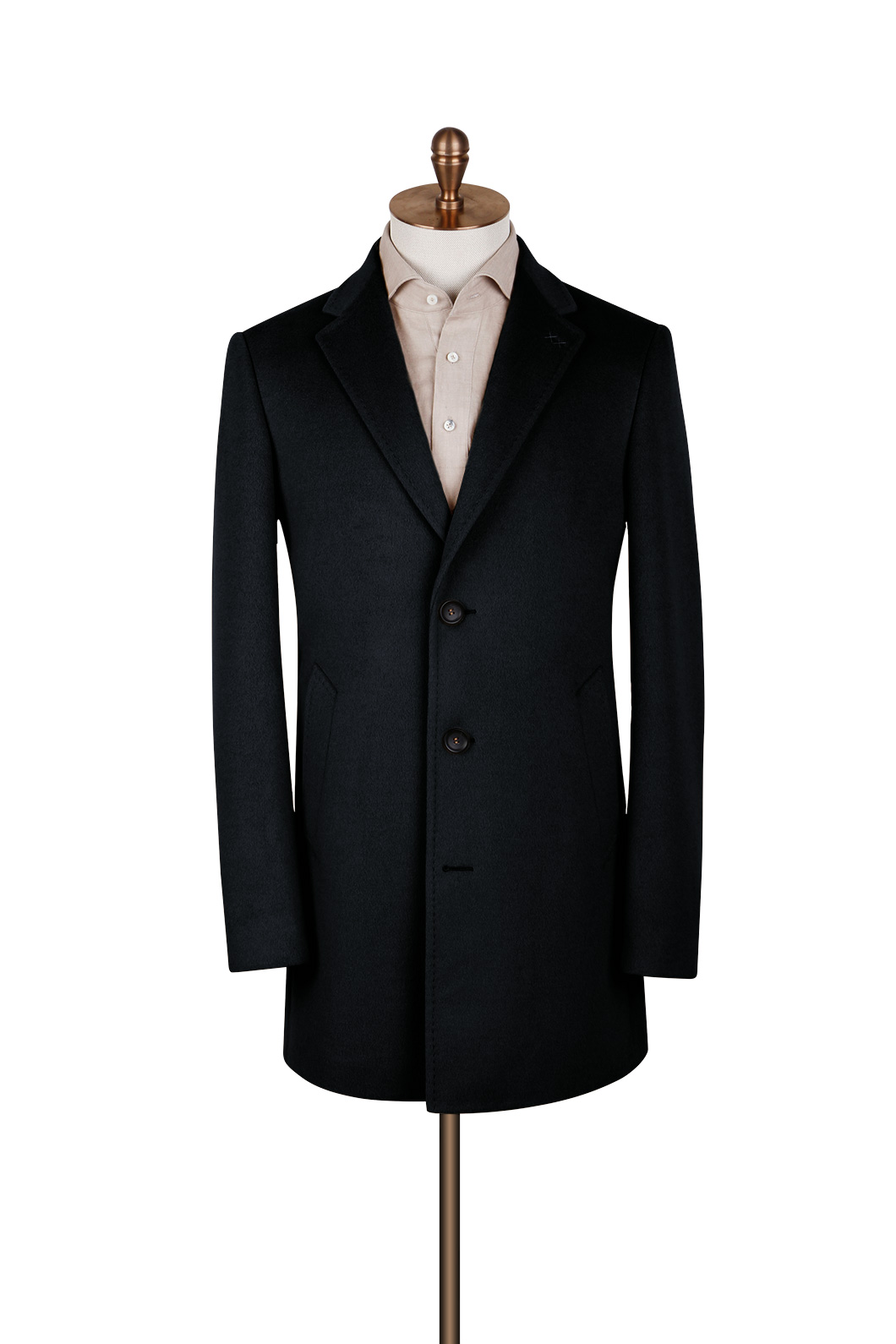 LORO PIANA Double-Breasted Rain System Linen Suit Jacket for Men