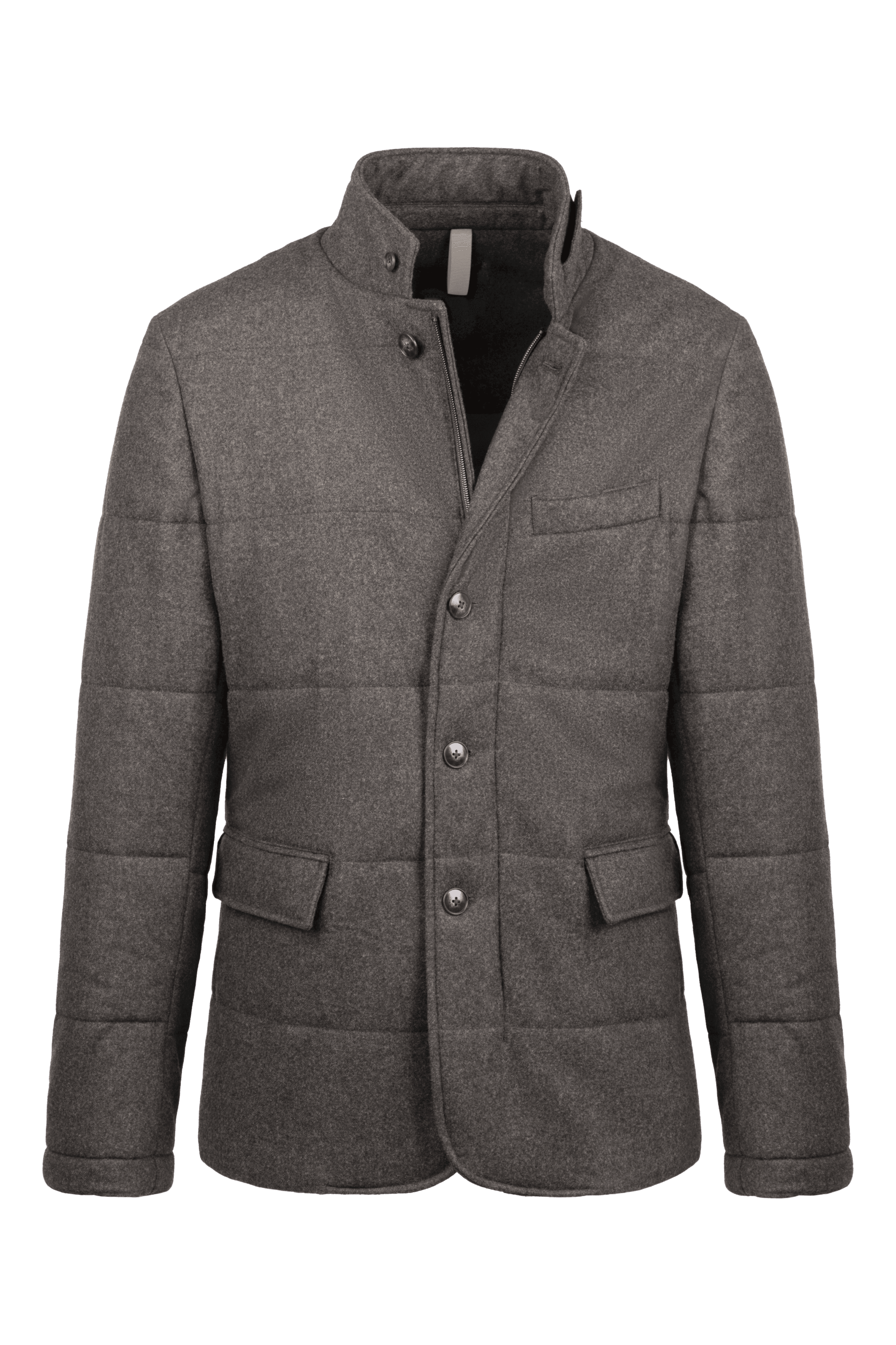 Knot Standard Taupe Quilted Coat by Knot Standard