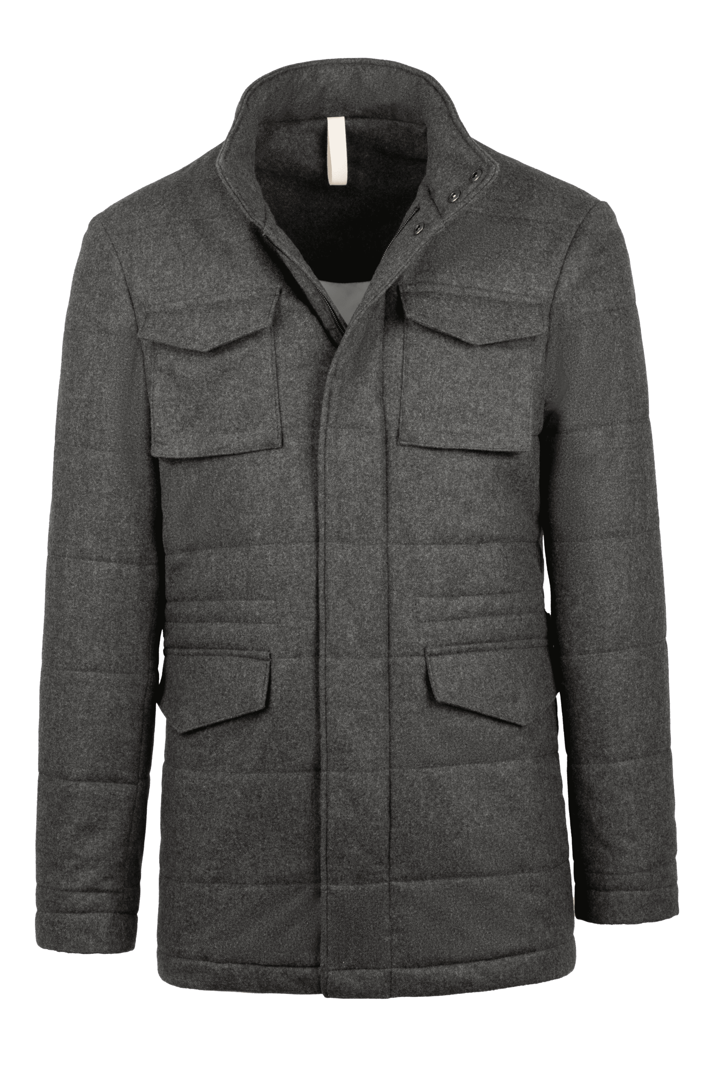 Knot Standard Uniform Green Quilted Field Jacket by Knot Standard